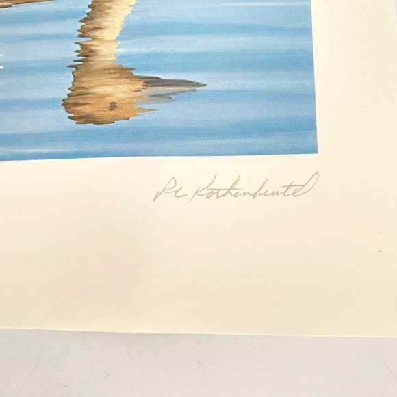 1985 Pintails Bob Kothenbeutel Artist Signed Numbered Ltd Edition Wild Images - Picture 3 of 4